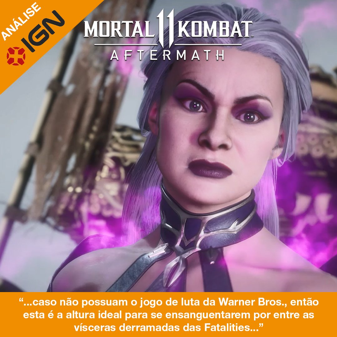 👩‍🦳💜 Nas palavras do IGN Portugal, Aftermath serve de expansão a um dos melhores fighters de 2019. #MKAftermath

Leiam a análise completa aqui 👇

pt.ign.com/mortal-kombat-…