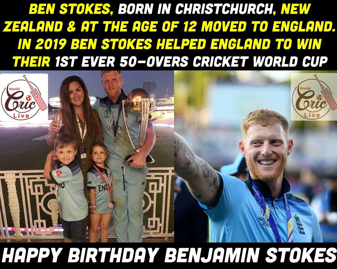 Happy Birthday Ben Stokes  