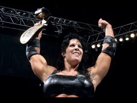 2 weeks later on Smackdown during a title defence, Euro-WWF Champion Kurt Angle would unwisely hit Chyna with the European Title belt and be disqualified giving Chyna her 2nd WWF Championship. #WWE  #AlternateHistory