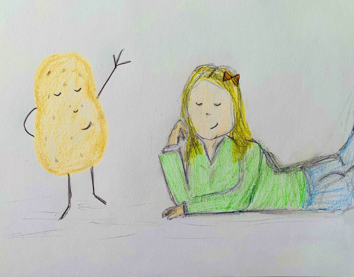 Don’t know about you <a href="/RealMattLucas/">Matt Lucas HQ</a> but I’m still listening to baked potato #bakedpotato