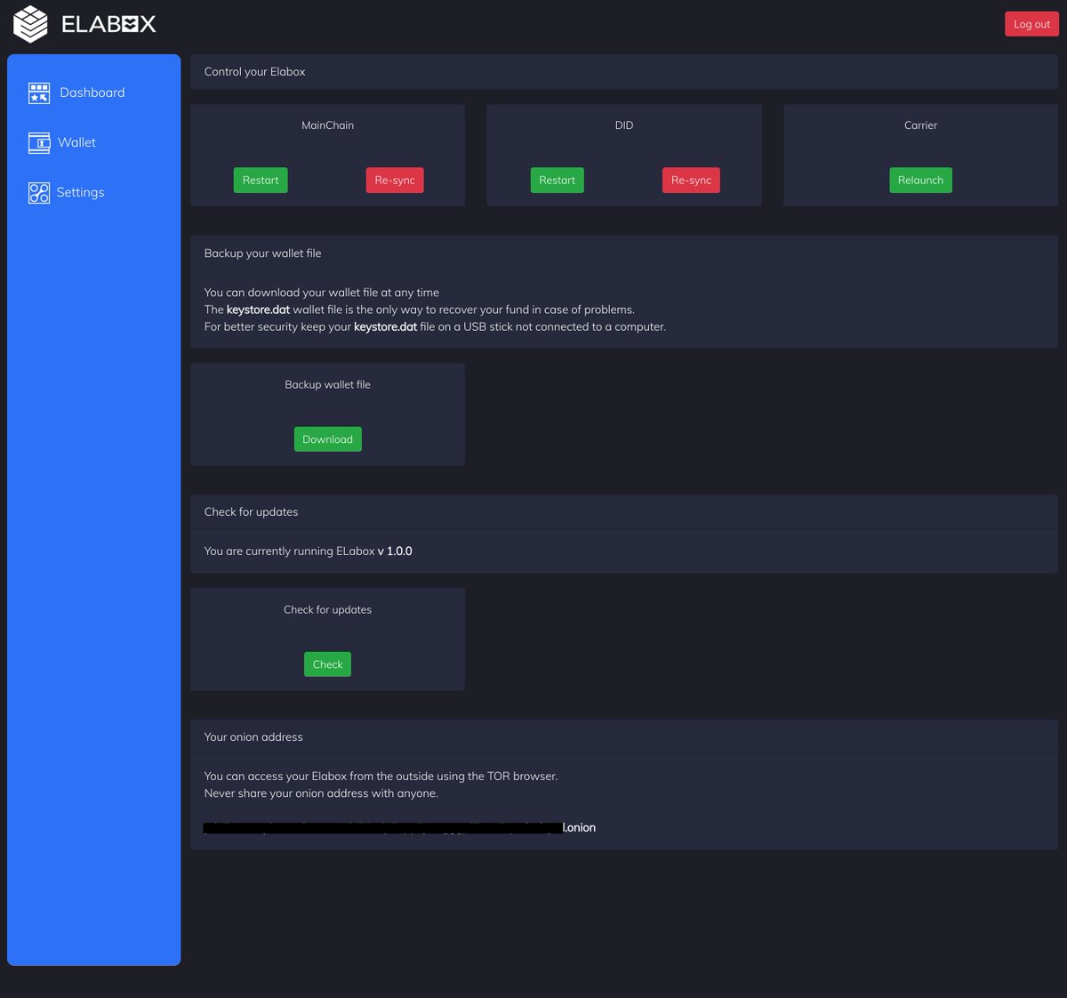 _adembilican_'s tweet image. &quot;Hey #Elabox, show me your interface!&quot;

#Elastos #runyourownnode #blockchain
@ElastosInfo