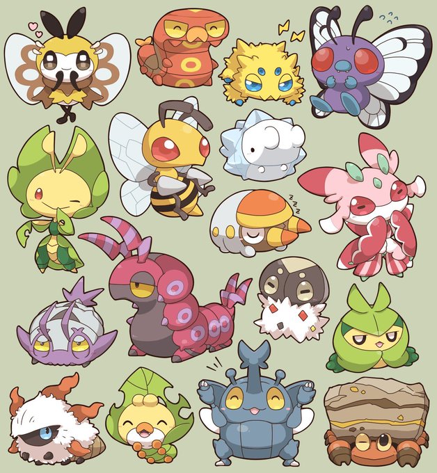 虫ポケモンのtwitterイラスト検索結果 虫ポケモンのtwitterイラスト検索結果