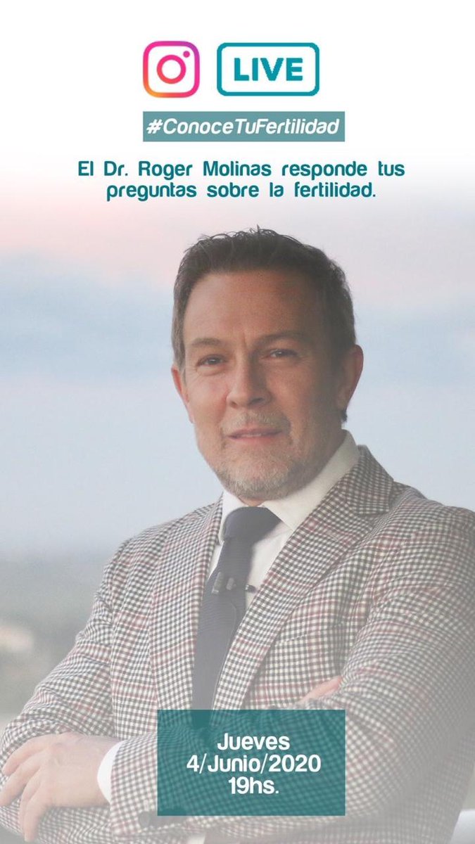 Préndete a la transmisión EN VIVO hoy jueves 4 de junio a las 19:00hs
Hoy en el mes internacional del cuidado de la fertilidad te invitamos a ser Neolife
Prepará tus preguntas, y conocé más sobre tu fertilidad.
👉🏼instagram.com/neolife_medici…
