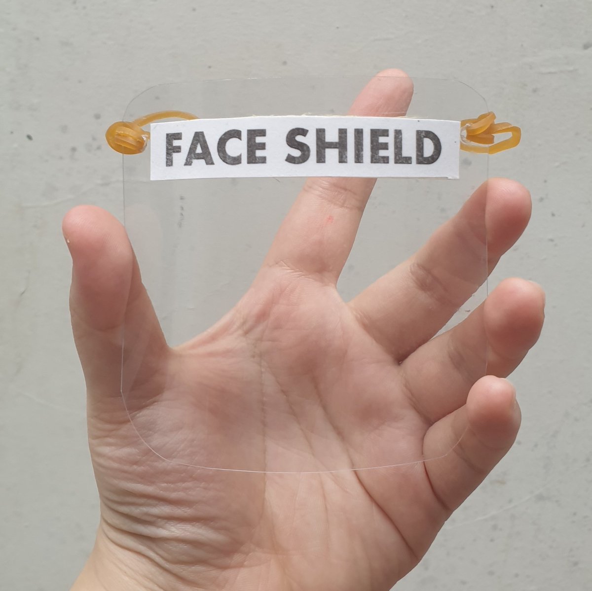 giselasudewo's tweet photo. Handmade face shield for her 😂
.
.
"Don't forget, safety first!" https://t.co/XAtSrFLZGB