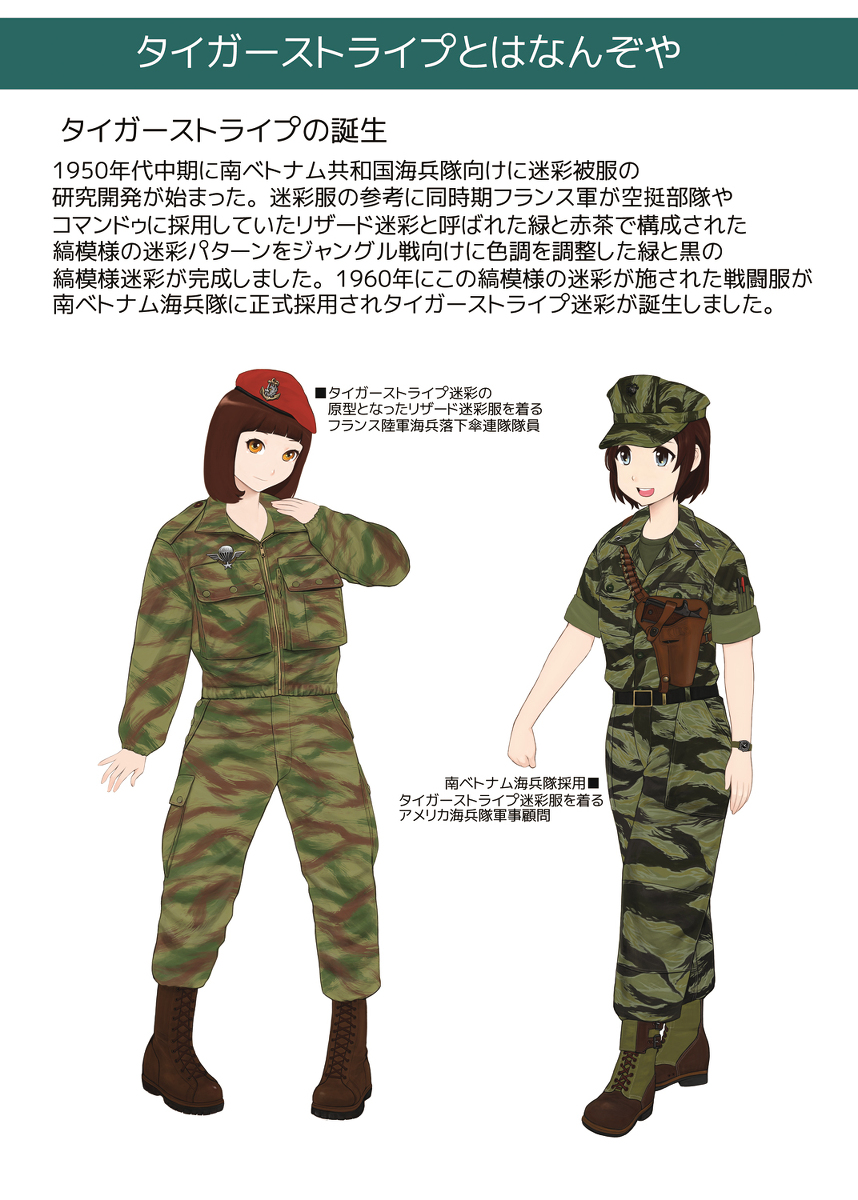 人気の贈り物が 南ベトナム海兵隊 東京ファントム制作 タイガー迷彩 アサルトジャケット 中古 個人装備 Alrc Asia