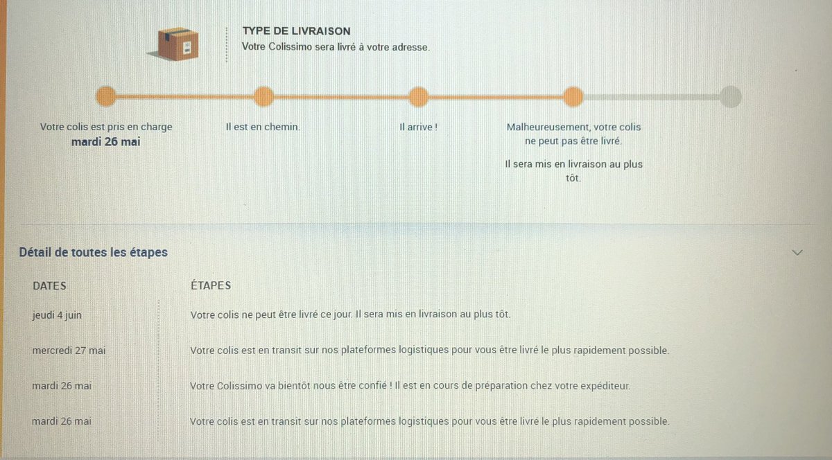 Xiphang's tweet image. Dit @LaPoste pour un colis qui devait être livré en 48h ???
🐌🐌🐌🐌🐌