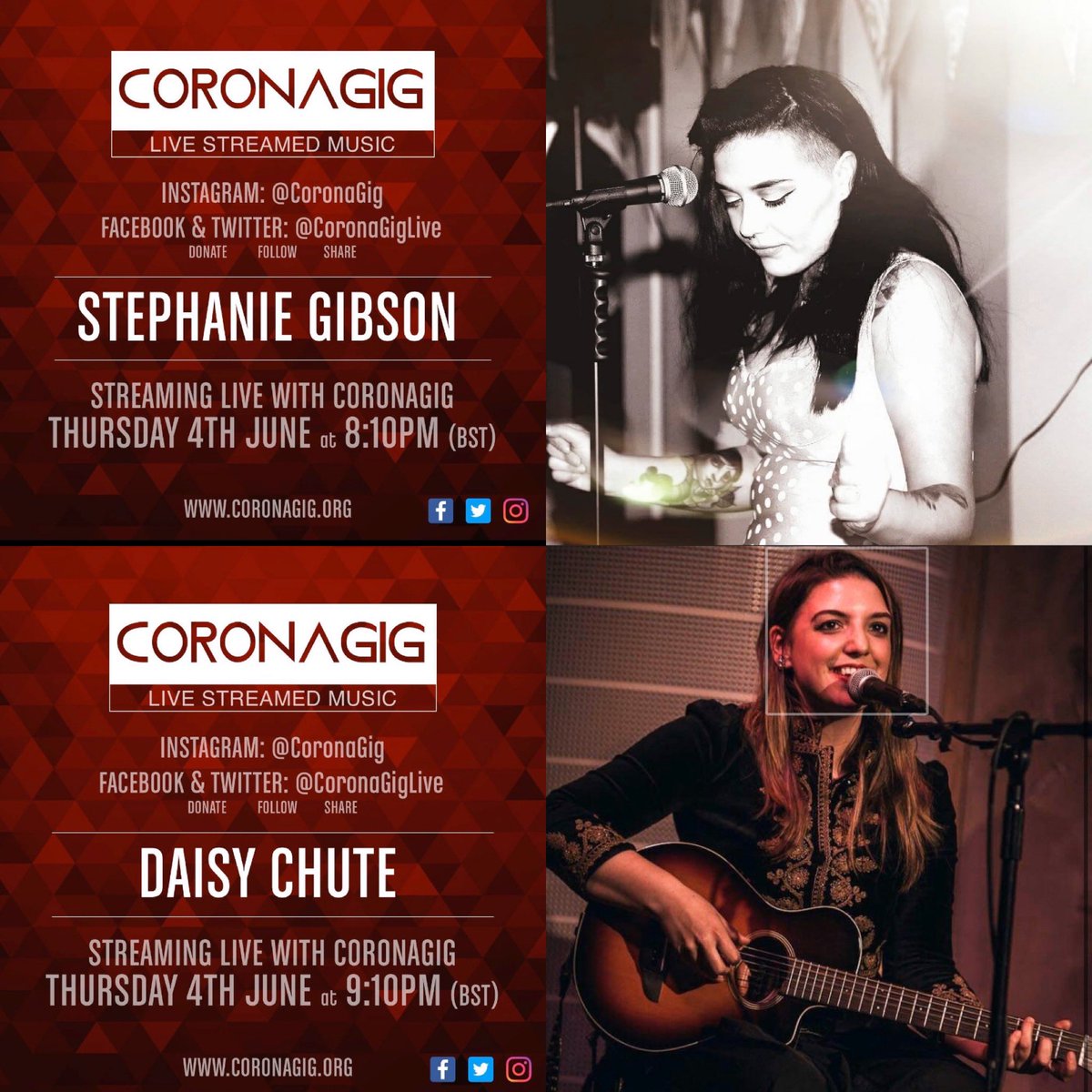 CoronaGig - Live Music Stream tweet media