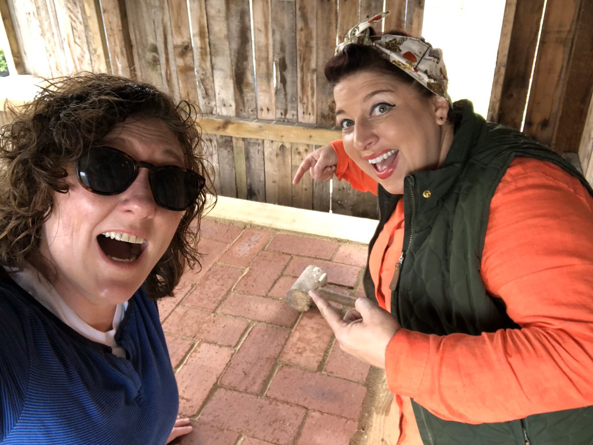 hangfirebbq's tweet photo. So proud of the permanent #pizzaoven we built for the Vetch Community Gardens. We worked off a plan that should have taken 2 people eight weeks. We did it in 6 days with 14 volunteers. Team work makes the dream work @VetchCommunity #BigCookOut
https://t.co/kqWJxcNbse https://t.co/t4uV2jn3Cd