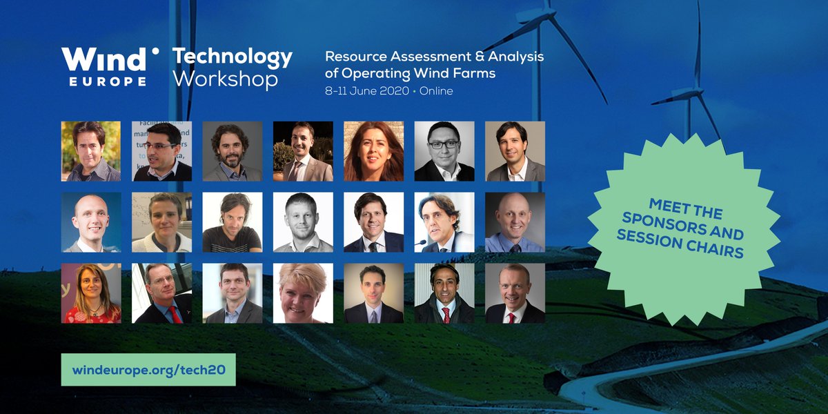 WindEuropeEvent's tweet photo. Joining the #WindTech20 next week? You can already discover the speakers, sponsors and session chairs that you'll be meeting through the @SpotMe application.
📅 8-11 June
ℹ️ https://t.co/Xwp48t4IrX
Registrations are still open: https://t.co/IJjrpgrn5I https://t.co/ZFy5nyYjNz