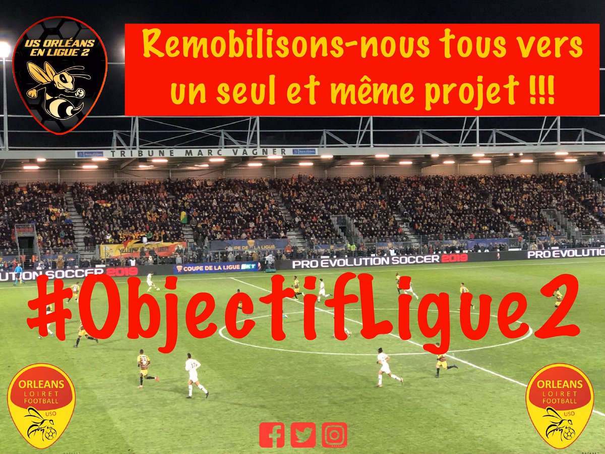 US_Orleans_News's tweet image. 🐝 #ObjectifLigue2 🟨🟥 

@US_Orleans @footnational @DominosLigue2 @FBOrleans @pourinfo @orleansactus @OrleansMetropol @lhebdotwitte @OrleansSports @DrouguisOrleans @Yellow_BoysUSO @larep_fr @johangand @patrick_paumier @Raflactif