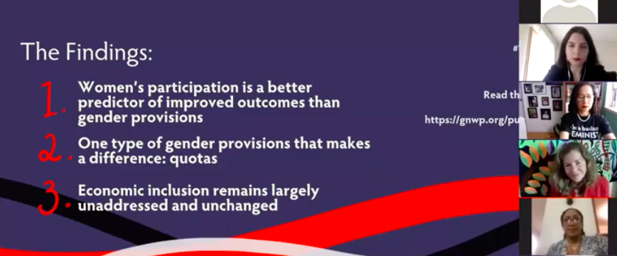 Read @GNWP_GNWP & @NYUCGA's findings on, 'Gender-Sensitive Provisions in Peace Agreements & Women's Political & Economic Inclusion Post-Conflict' here: gnwp.org/publications/n…

@amgoetz @MavicCBalleza @AgnieszkaFal @FPapagioti
@jillianabballe @mcoronelferrer #WomenBuildPeace