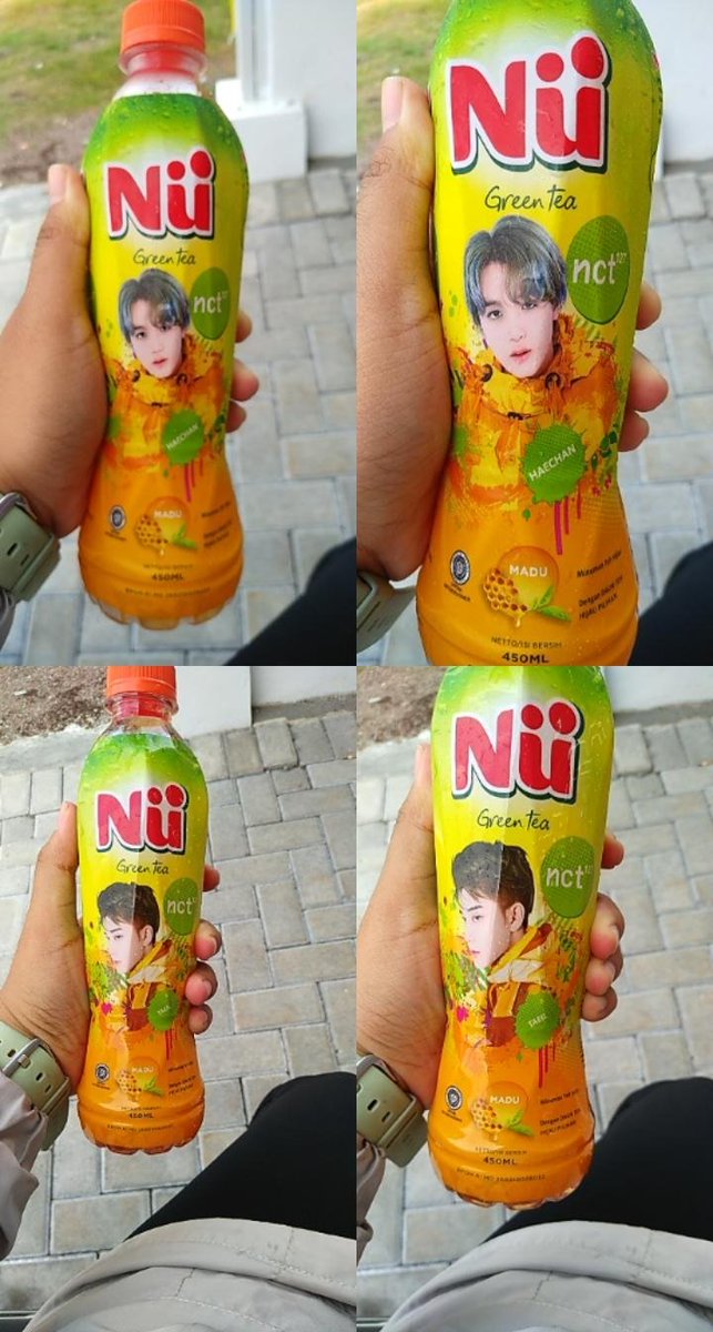 isnasuci5's tweet photo. gemes mau minum nya juga 😭😭💚💚💚 
@NCTsmtown_127 @NCTsmtown @NCTsmtown_DREAM 
@nugreentea 
#nugreenteanct127 #nct127 #haechanday #haechan #taeil #nctzen #nctzenina https://t.co/fuPeaJKiuY