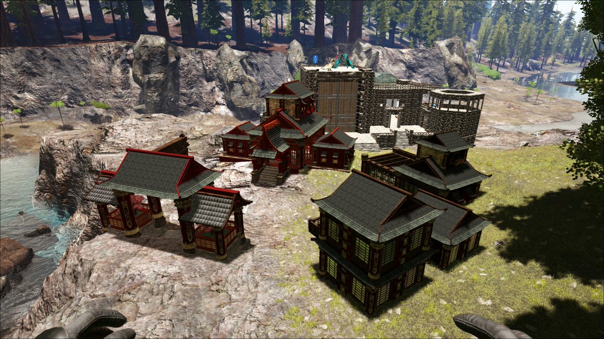 沙門 Arkのmod Eco S Empires Tokugawa プリセットの建築物6点その1 Ark Arksurvivalevolved Ark建築