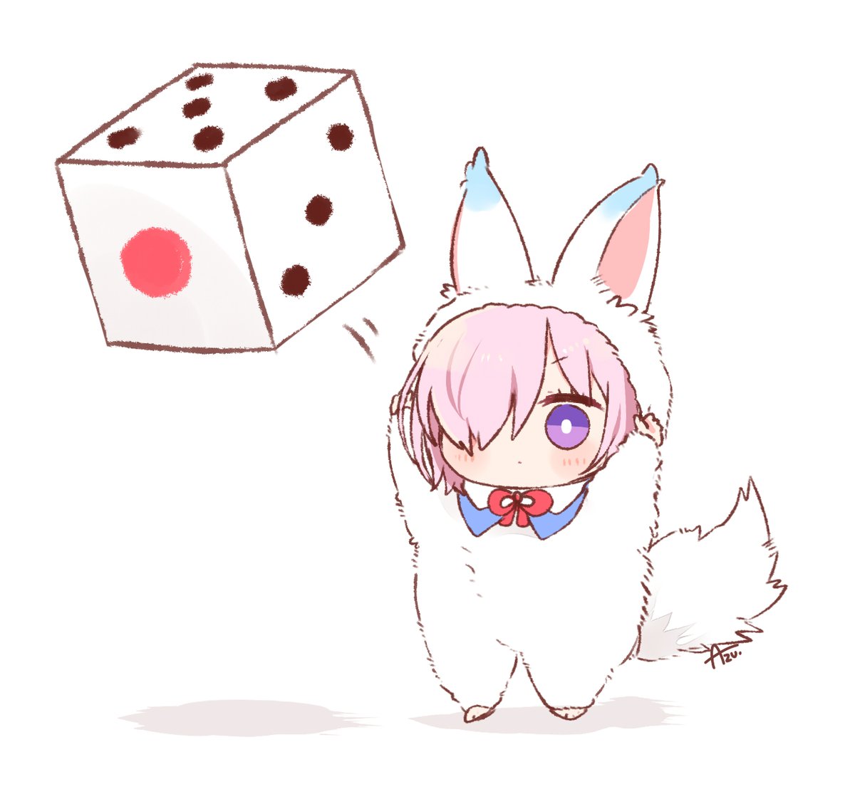 Fgo サイコロなら私が振ると言ってきた着ぐるみマシュ Fgo サイコロなら私が振ると言ってきた着ぐるみマシュ
