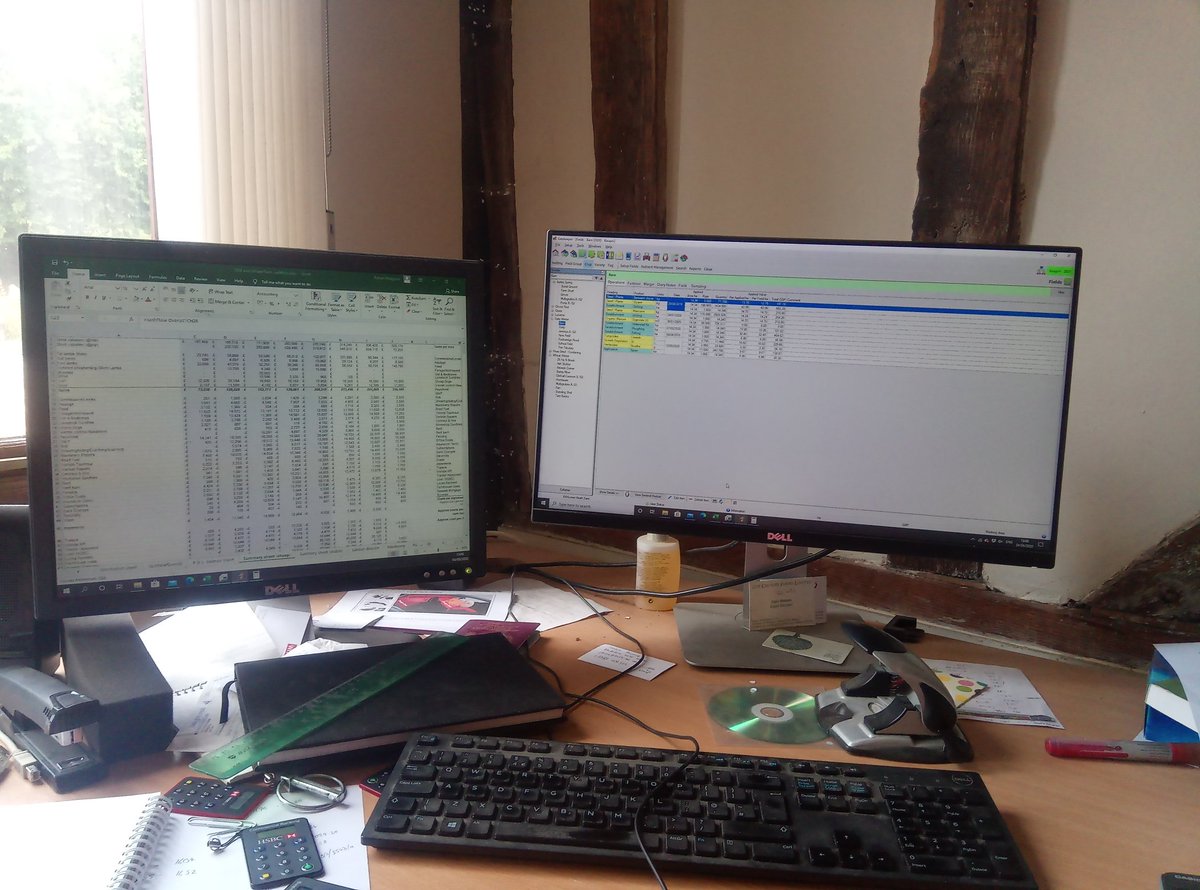 theladyfarmer's tweet image. Results from 2019 lambing and 2019 harvest (our first all by ourselves) the sheep made £45373, the arable £24679 before any BPS or CSS and including all costs except tax and capital asset finance and repayments (all working capital and hp included )