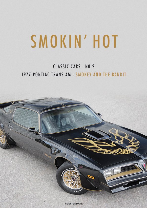 DesignDave's tweet image. One Minute Brief of the Day: Create posters for #CLASSICCARS @OneMinuteBriefs #creative #advertising ...