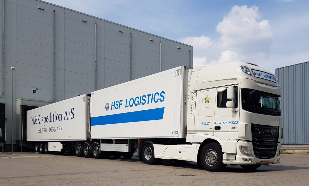 DFDSLogisticsNL's tweet image. HSF + N&amp;amp;K #Bdouble #integration #transport #europeanlogistics