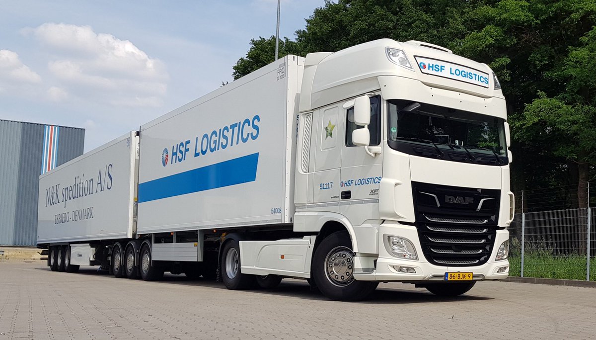 DFDSLogisticsNL's tweet image. HSF + N&amp;amp;K #Bdouble #integration #transport #europeanlogistics