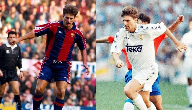 In 1994, Michael Laudrup played for Barcelona and humiliated Real Madrid 5-0. 

364 days later, Michael Laudrup played for Real Madrid and humiliated Barcelona 5-0. 🤯