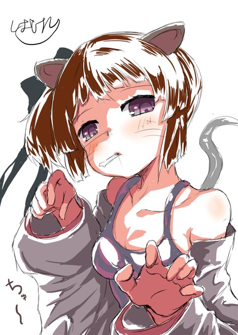 オリキャラ作る時に、華美な装飾はしないのにゃ〰
版権もかいてますから・・・ 