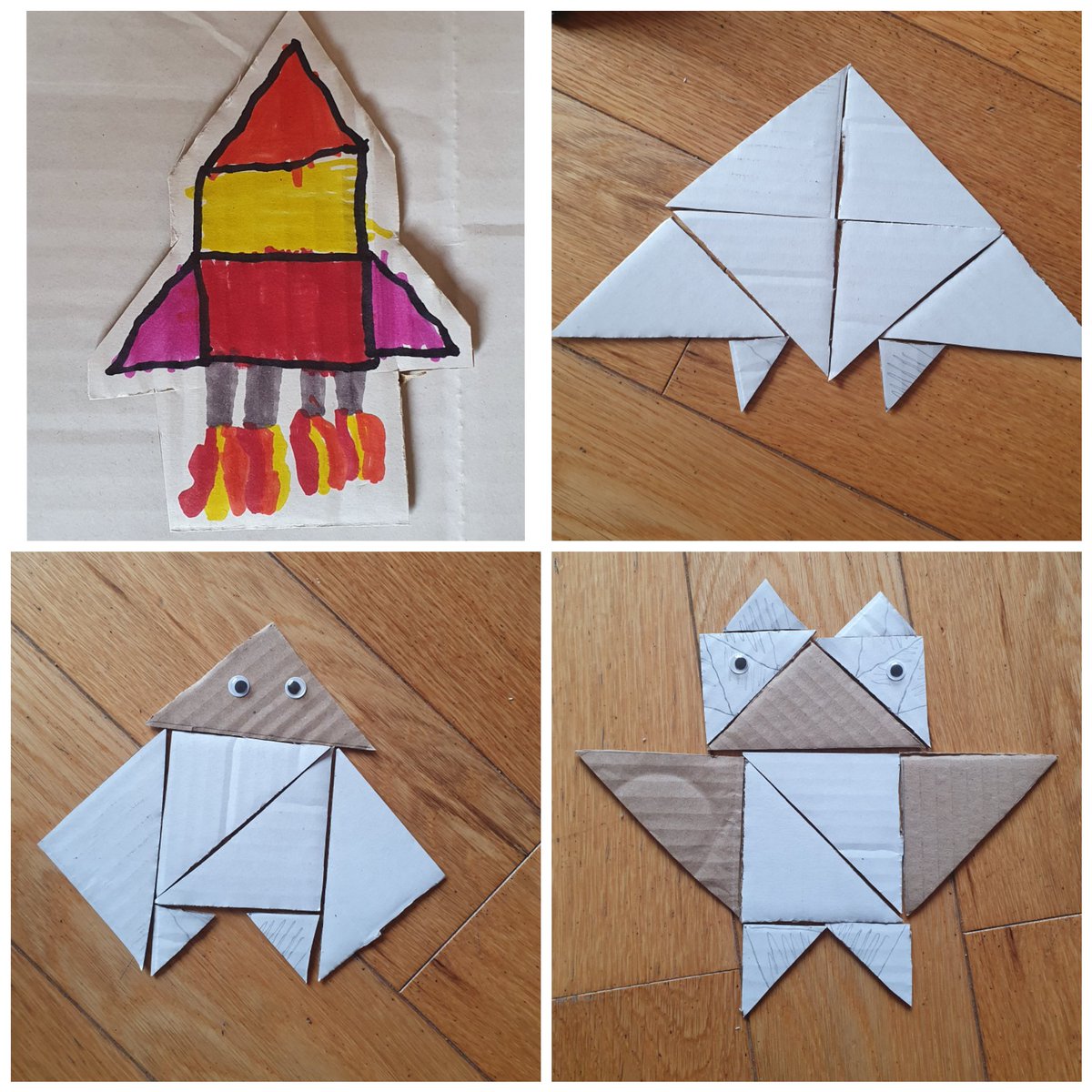 MrsTheBrindo's tweet photo. @FernPrimary Lottie's limerick and William's tessellation fun 😁 https://t.co/OSHgLQn03o