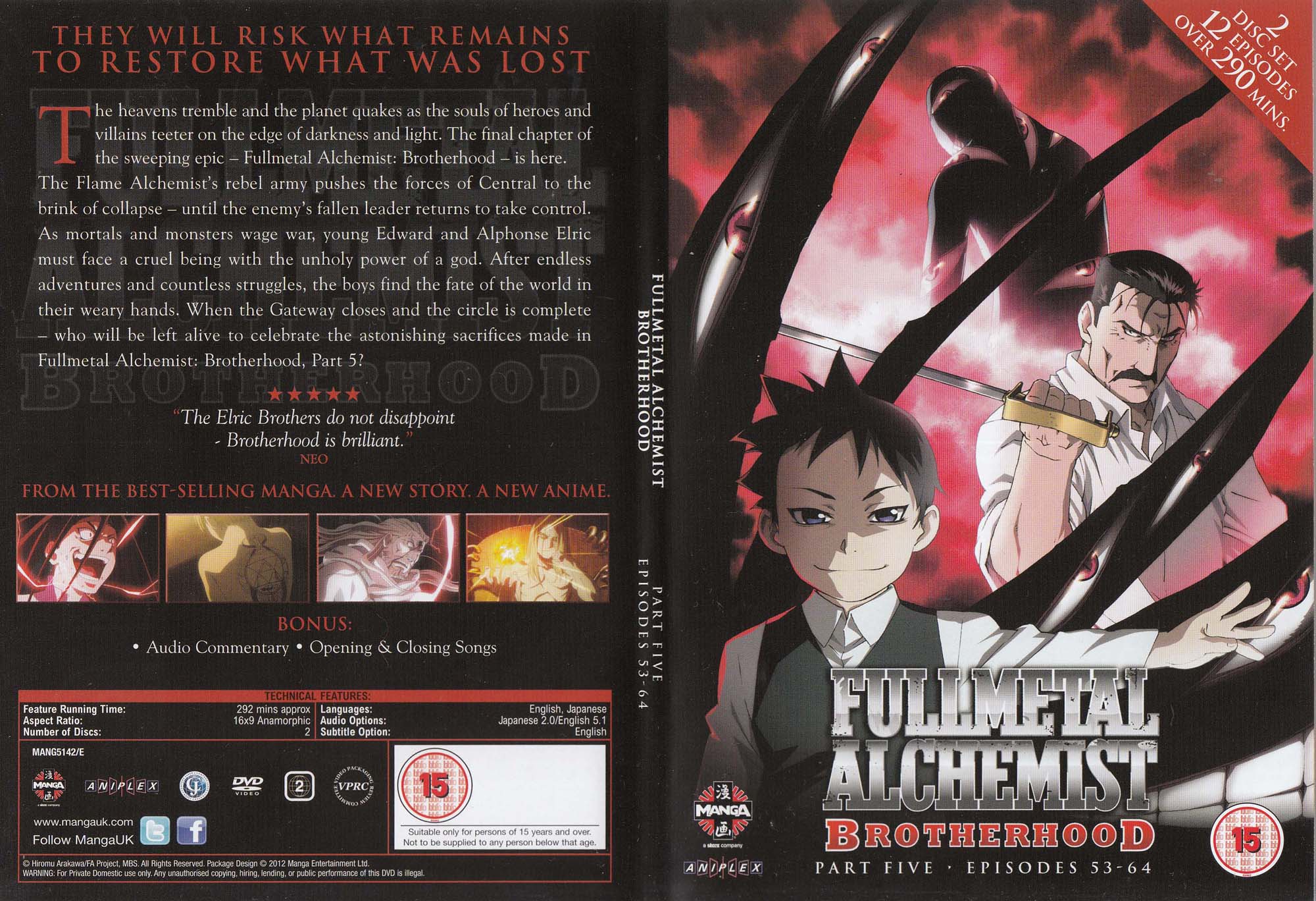 Fullmetal Alchemist: Brotherhood Part 5