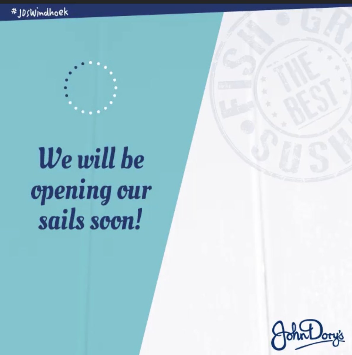 OIHOLEYANDJIVA's tweet photo. ๐ข We are opening our sails on 5 Juneโ20!
Sail on over for an โarrr-mazingโ meal! โต๏ธ
Monday - Saturday 12pm - 8pm
Sunday 9am - 3pm
#OpeningSoon #EveryoneLovesJDs ๐ https://t.co/4hAAfZhuP6