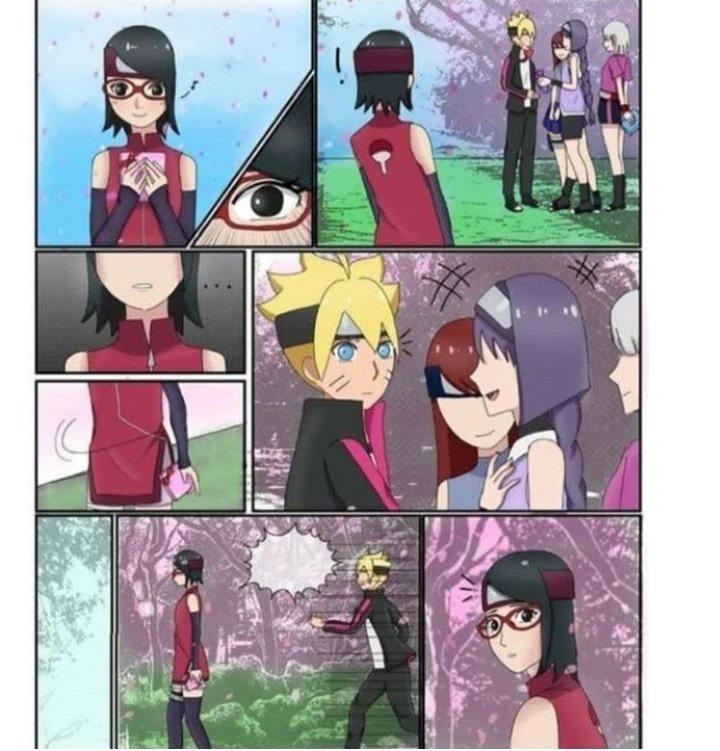 Them >>>> #borutouzumaki #boruto #saradauchiha #sarada