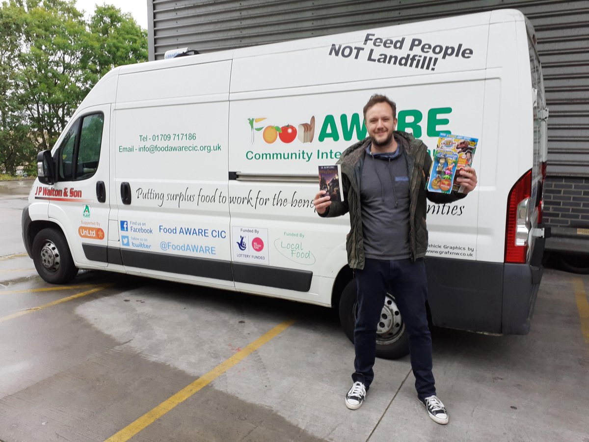 With the support of our amazing Publishers we have been working with the National Literacy Trust to circulate thousands of Children's Magazines to the most vulnerable families. Magazine donations have now been delivered to Foodware who are a Doncaster based food banks charity.