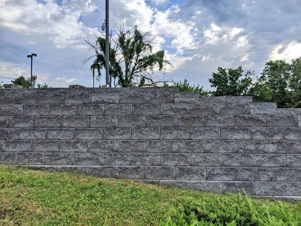 The "landscaping" crew came by and got rid of the wallflowers. They were nice while they lasted!  – bei  Youth Services Center