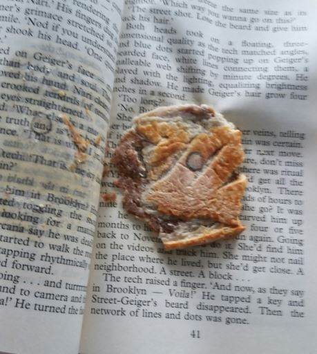 WSCCLibraries's tweet image. We&apos;ll never forget the day we found a sausage roll being used as a bookmark in a returned library book.🤷 #HorshamLibrary