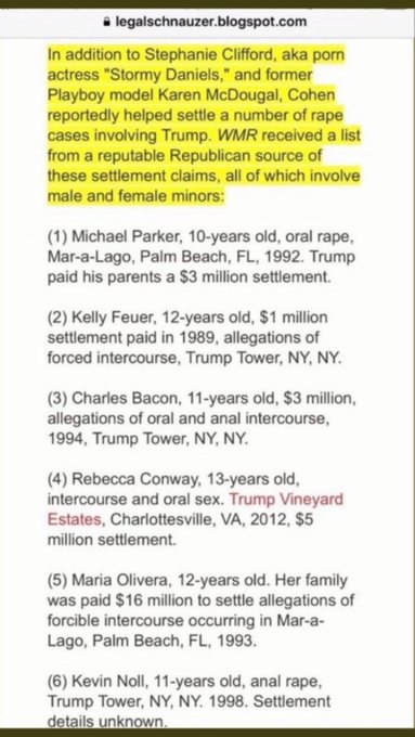 Y&rsquo;all wanted proof trumps a child rapist? Y&rsquo;all thought I was a troll or joking, yeah no I wasn&rsquo;t. I