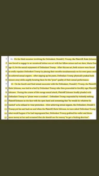 Y&rsquo;all wanted proof trumps a child rapist? Y&rsquo;all thought I was a troll or joking, yeah no I wasn&rsquo;t. I