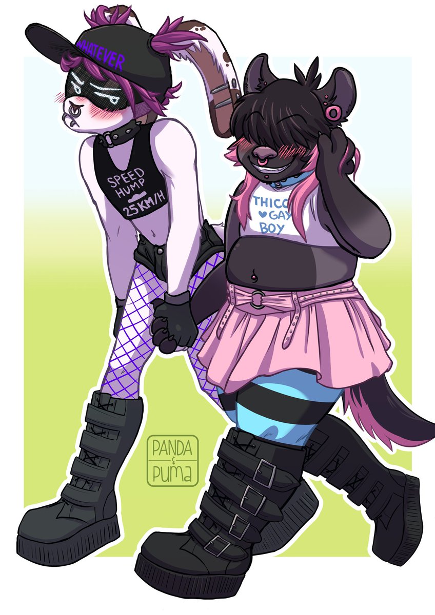 BatsInSpace's tweet photo. Trying something a little new, just a slight profile change based on my femboy hyena, mamet's Mikey.

(I'll be keeping my @ the same for art commission purposes) https://t.co/SvgQt3jHuw