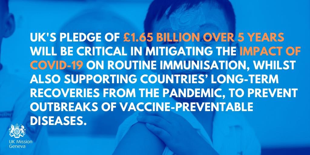 The UK-hosted Global Vaccine Summit has just raised an unprecedented $8.8 billion at a critical time for global health.
Thank you to all donors who stepped up enabling @Gavi to continue its important work to protect the most vulnerable children against infectious diseases. https://t.co/wEy96fFEE1