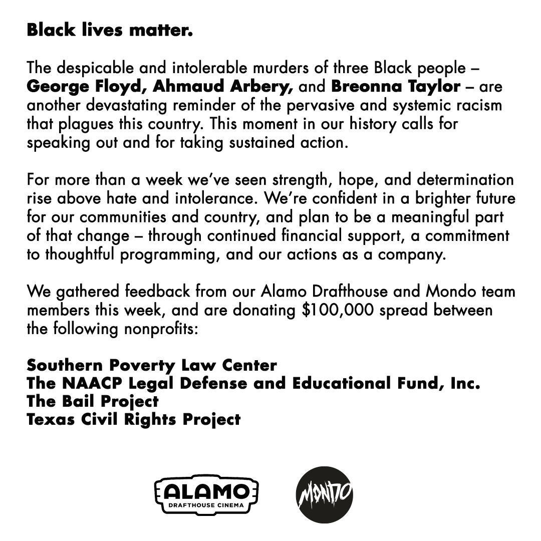 alamodrafthouse's tweet image. 