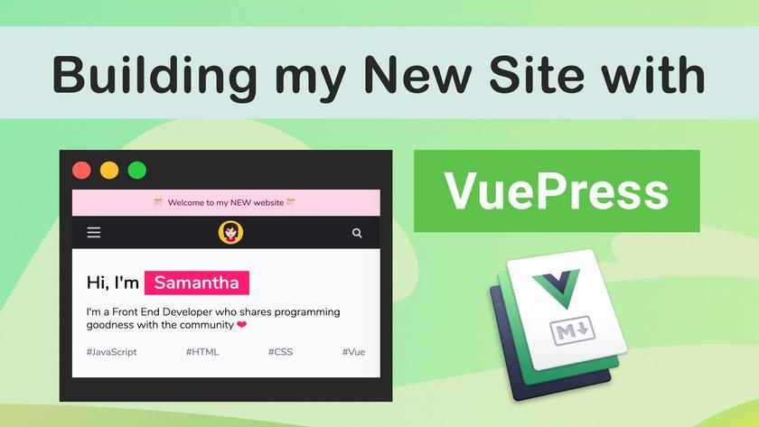 macronimous's tweet image. Building my New Site with #VuePress bit.ly/2AAb8zB