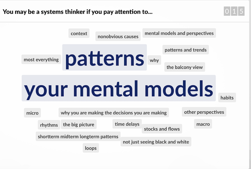 WatersCenterST's tweet photo. Another fun &amp; enriching morning in the Open Studio. We asked participants to answer "You may be a systems thinker if you pay attention to ..." and got some great responses! Don't miss next week's #OpenStudioST. Registration opens soon! https://t.co/WcDhVxYrKC
#systemsthinking https://t.co/6YHmvkcVdP