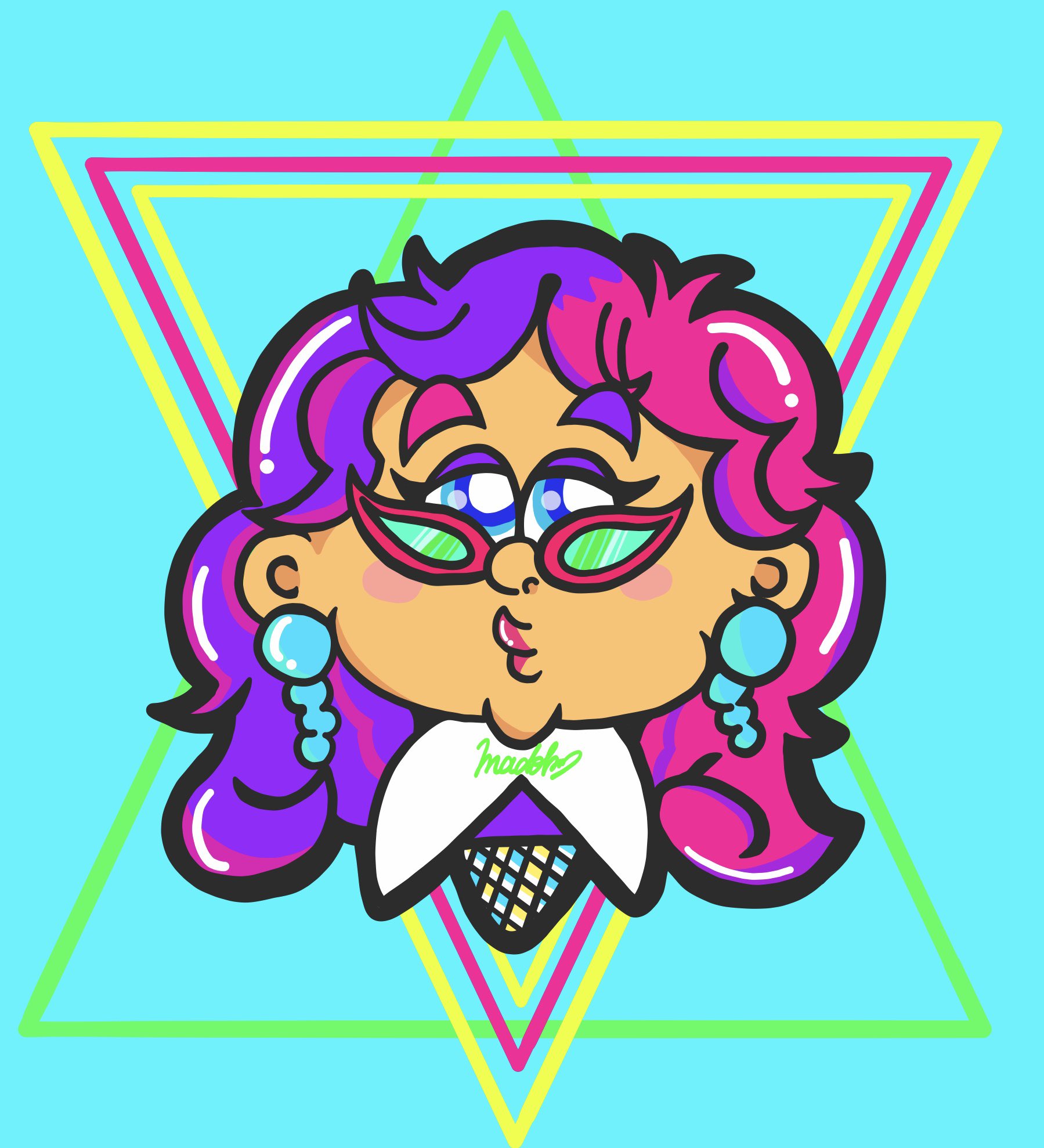 𓅰𝕞𝕒𝕕𝕠𝕜𓅰 Ufufu Illustration Popart Kawaii イラスト かわいい ポップアート T Co J6bnvj70ay Twitter