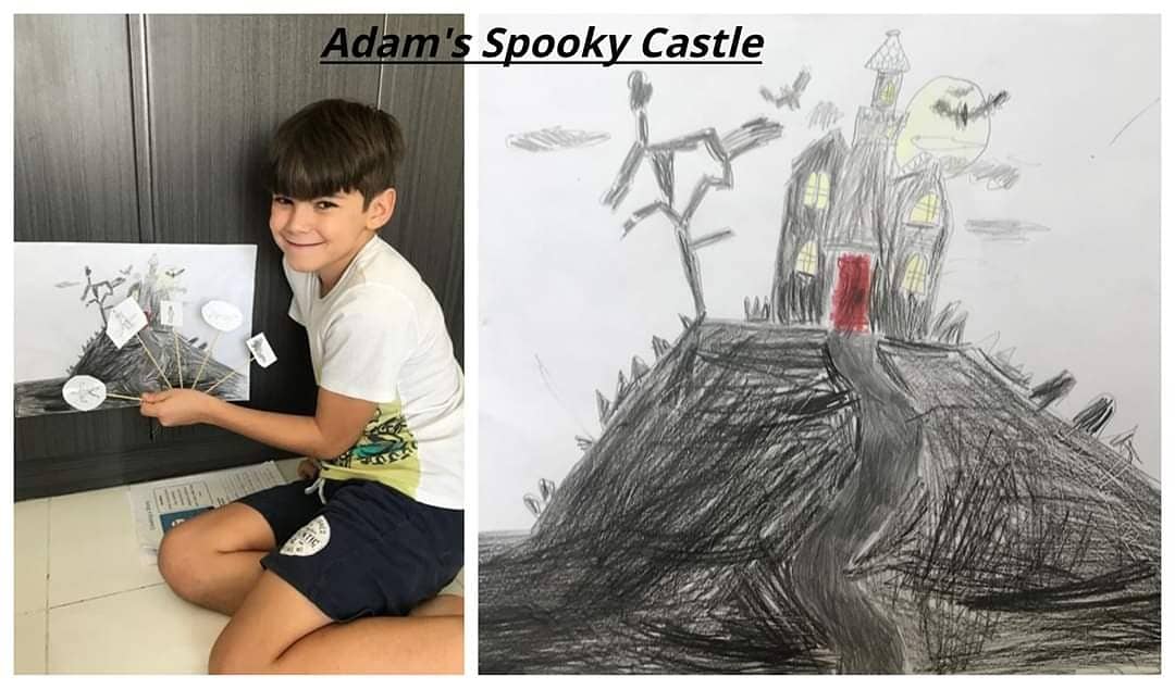 AIADubai's tweet photo. Grade 2B in English they created their own version of a story &amp; acted out their stories in class using puppets which they made themselves. As part of maths lesson they drew &amp; coloured beautiful butterflies showing the lines of symmetry #offlineactivities #weareallresponsible https://t.co/dnI12h1iND