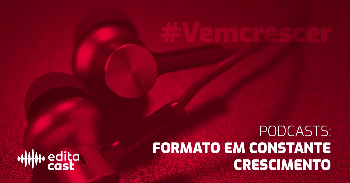 editacast's tweet photo. O consumo de podcasts no mundo continua em expansão, mesmo nesse período de pandemia. De acordo com o último levantamento do Spotify, 19% dos seus usuários ativos mensais ouvem esse tipo de formato, um crescimento de 3% em comparação com o último trimestre de 2019. https://t.co/lZbb6zrd41