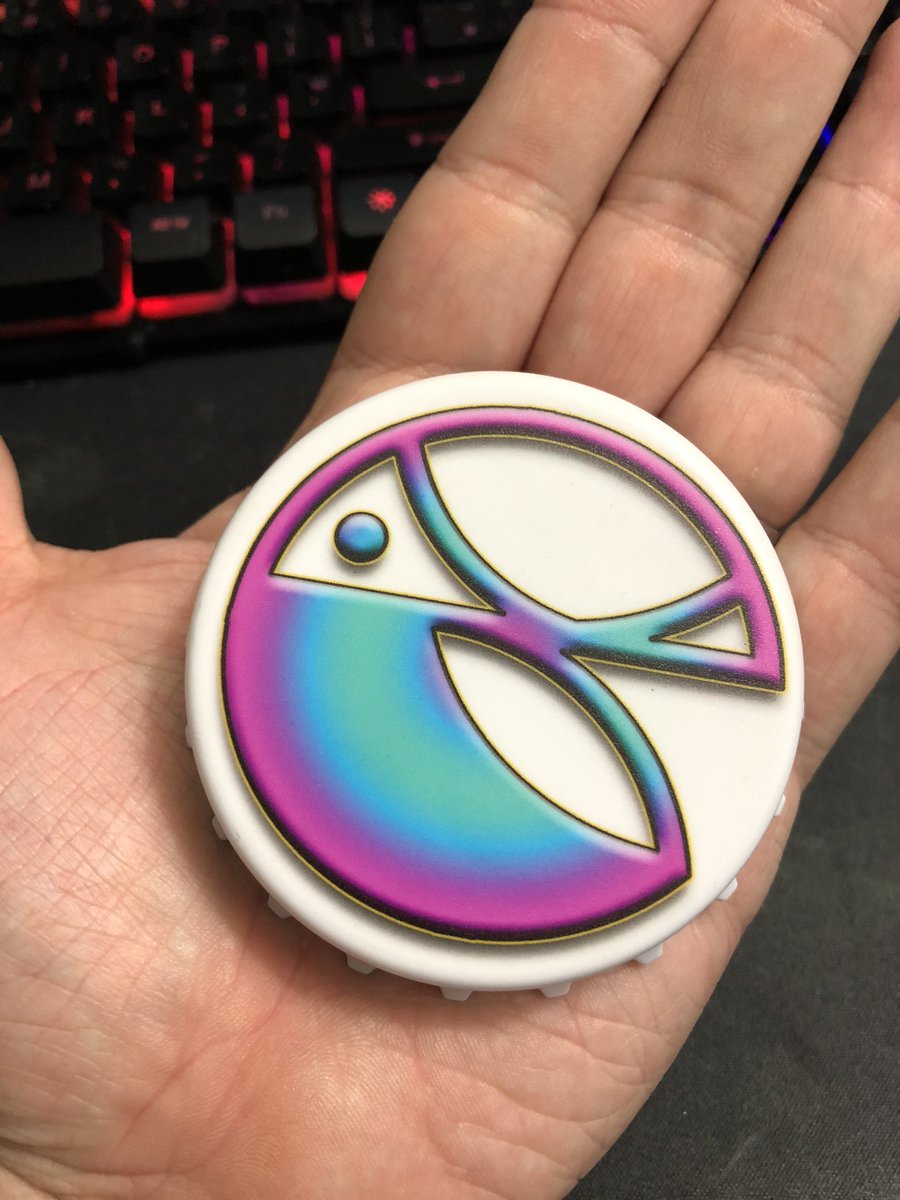 LordElderEmo's tweet image. The coolest bottle opener from @StreamingMerch 

It’s a bottle opener, screw top opener &amp;amp; it’s a fridge magnet, the size is really nice &amp;amp; it’s so easy to use!!!

#merch #2Can