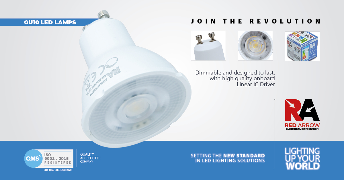 RedArrowElec's tweet image. Customers looking for energy-saving replacement lighting? Our GU10 LEDs are suitable for retrofitting existing halogen lamps, saving the user money and providing a long-life expectancy of 25,000 hours: bit.ly/2yAGjdk #energysavingled