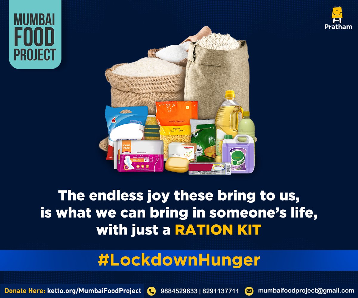 PrathamMumbaiEd's tweet photo. This monsoon, gift smiles. Contribute, share your happiness, and #LockdownHunger.
Donate Now: https://t.co/dLm8tnbRMX
#MumbaiRains #Monsoon2020 #MumbaiFoodProject #FeedingMumbai #DailyWagers #FoodForAll #MigrantLabourers #SupportMumbai https://t.co/NLu1pbuWTd
