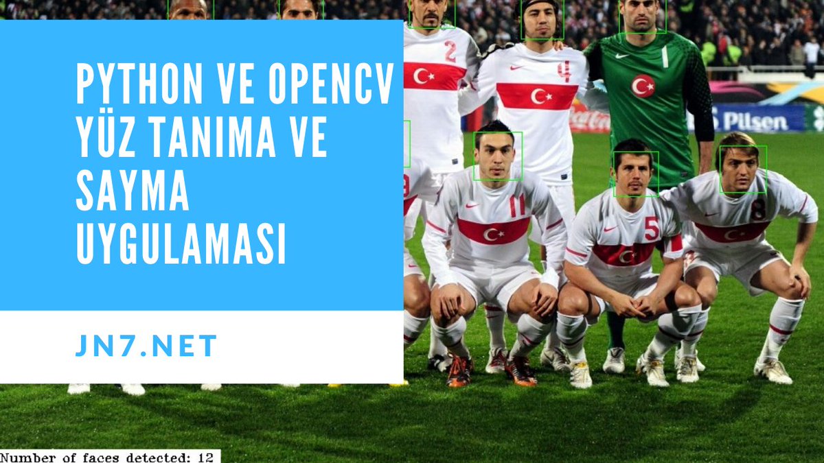 Bu makalemizde Python ve OpenCV Görüntü işleme kütüphanesini kullanarak görüntülerdeki yüzleri algılama ve yüzleri sayma uygulaması nasıl yapılabileceğini yazacağız.  #görüntüişleme #openCV #yüzalgılama #yüztanıma #yüztanımauygulaması jn7.net/python-ve-open…