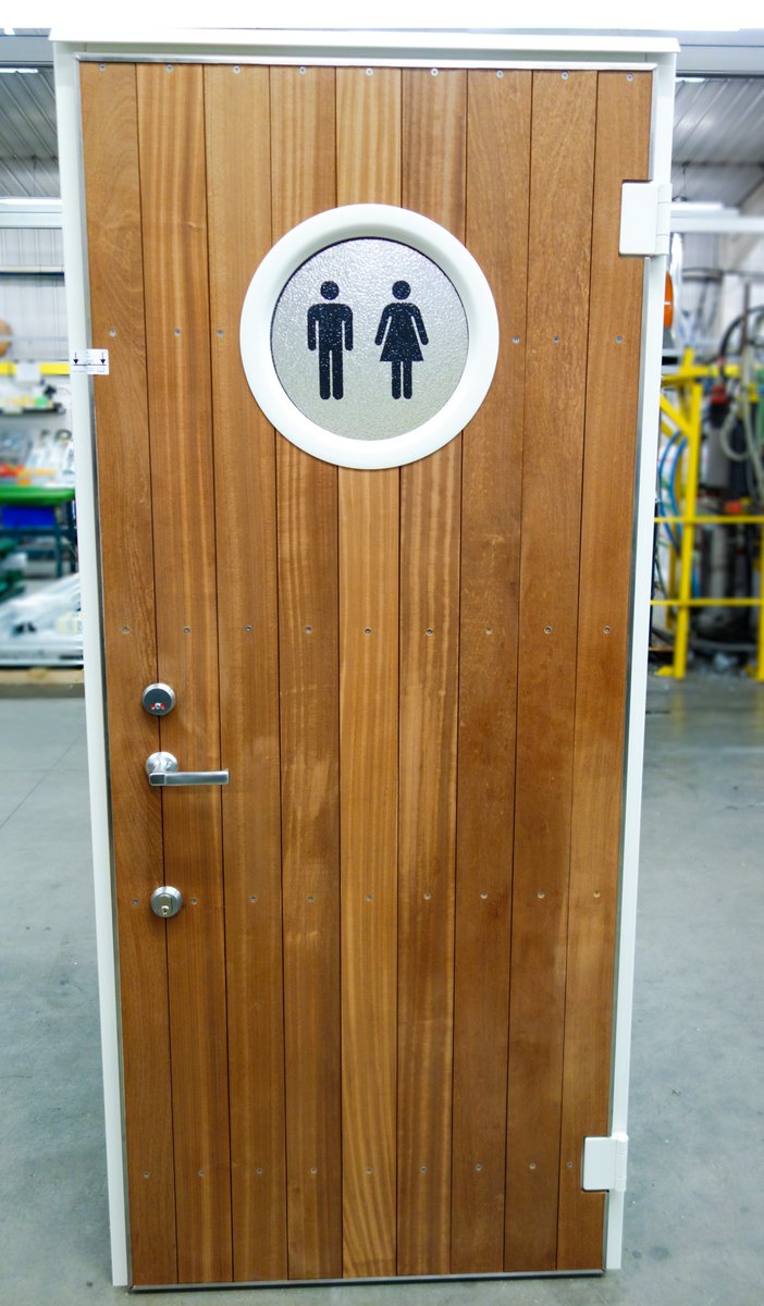 DoorTechnik's tweet photo. Our T15 basic toilet door with wood cladding.
 
These are great looking and robust doors that are made to last! 

visit our website for more info:

https://t.co/8PkeSNFyUx https://t.co/9mKd0AXxVv