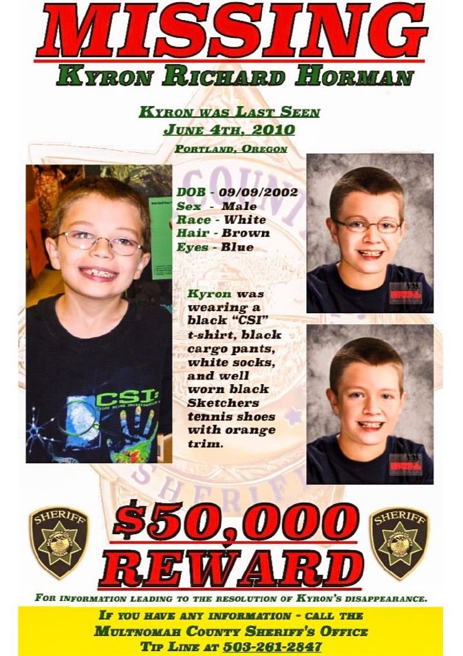It's been 10 years! If you have a tip, it's time that you turn it in. Way past time! But today is a good day to call.
#justiceforkyron