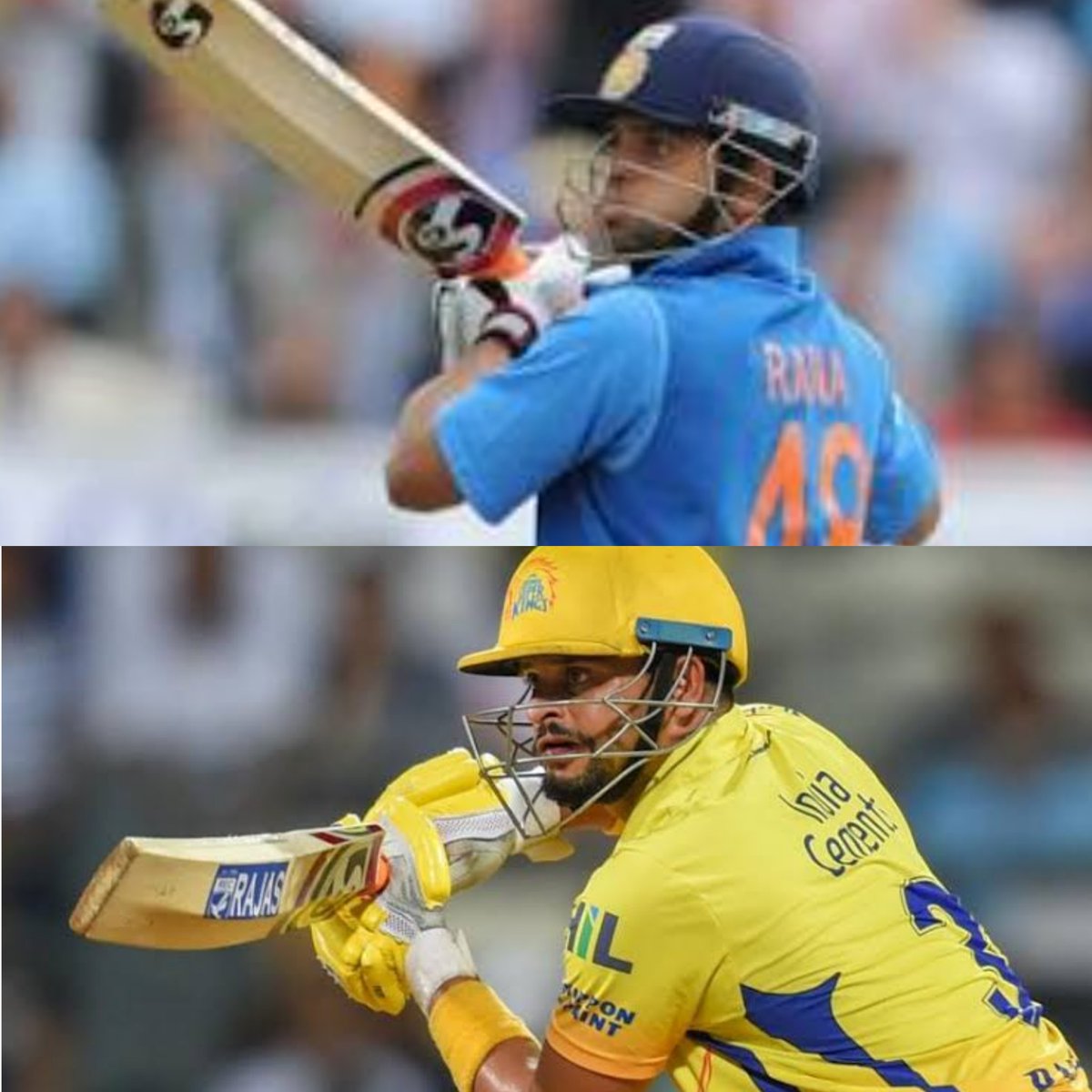 A few coincidence pics of  @ImRaina In blue & in yellowFollow this thread (Don't forget to share ur views)