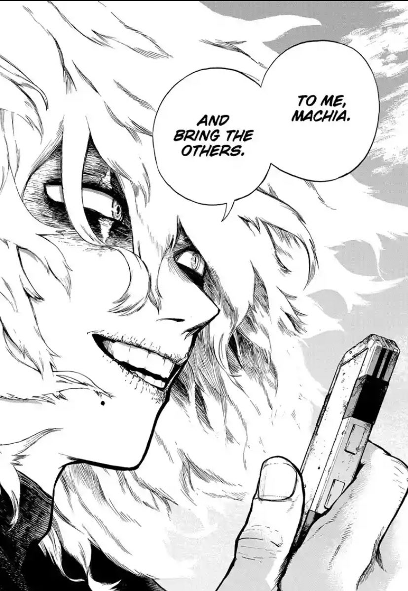 riyalise's tweet image. i went from not giving a single shit about shigaraki to living for his character development