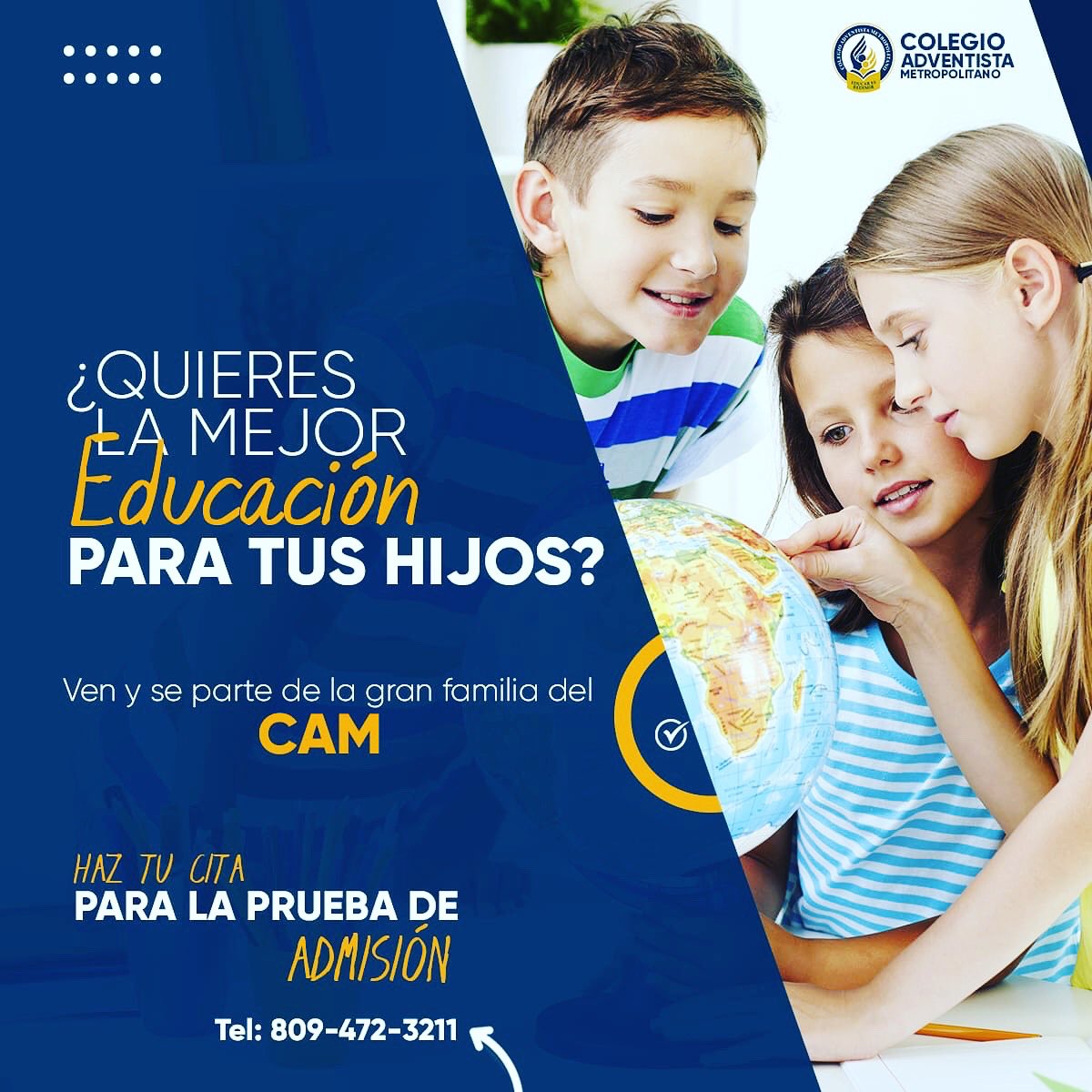 CAM76DO's tweet photo. Ven y se parte de la gran familia del #CAM 📚✏️💻🤗 https://t.co/SwtLvyTMlG